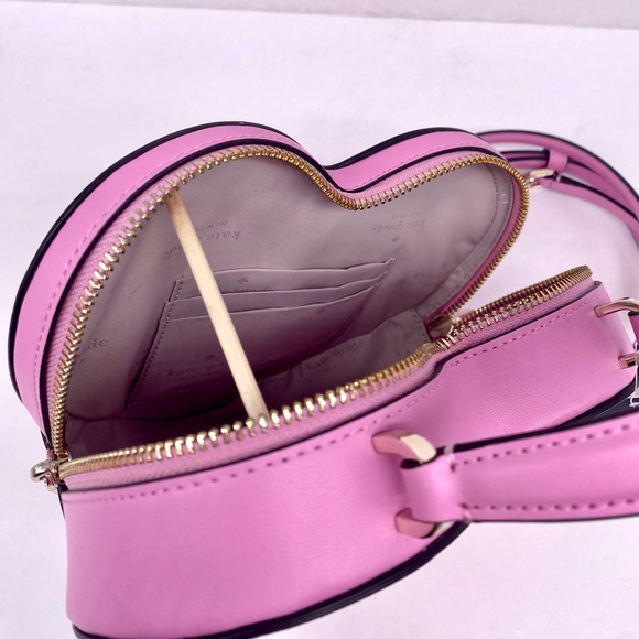 Kate Spade Love Shack Spade Flower Heart Crossbody and Small Wallet Card Holder - Picture 10 of 16